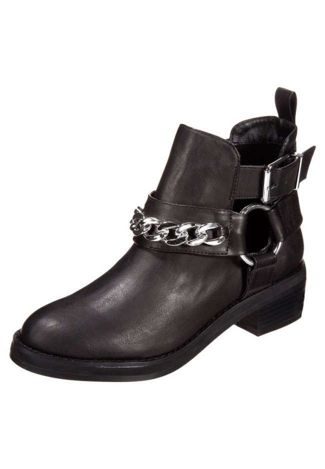 New Look CHAINED Ankle Boot black