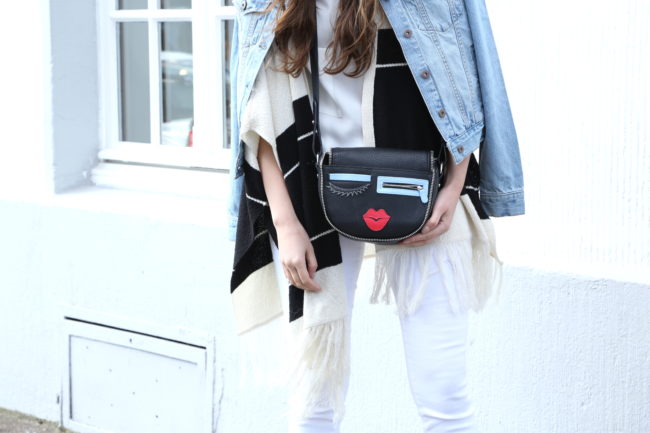 mango kussmund tasche