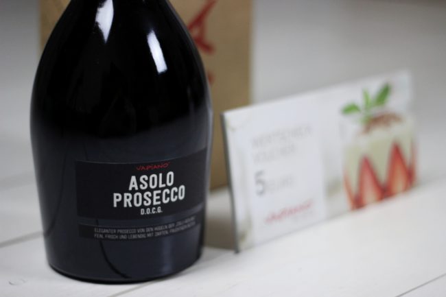 Flasche Prosecco, Asolo, Vapiano, callmeshopaholic