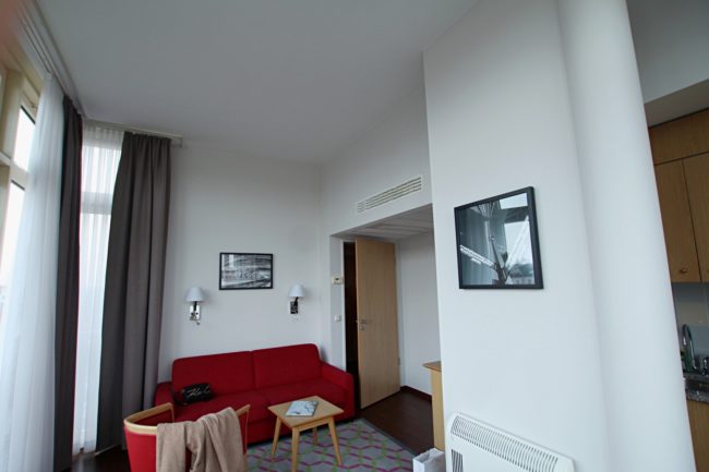 Wohnbereich, Ferienwohnung, Hotel, Citadines Berlin