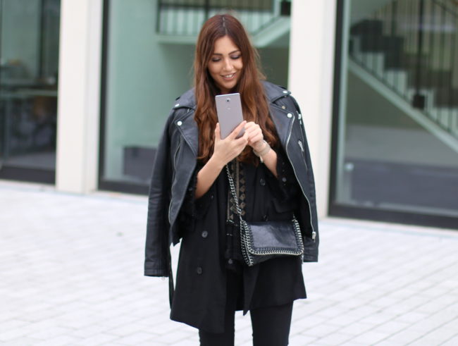 all black look