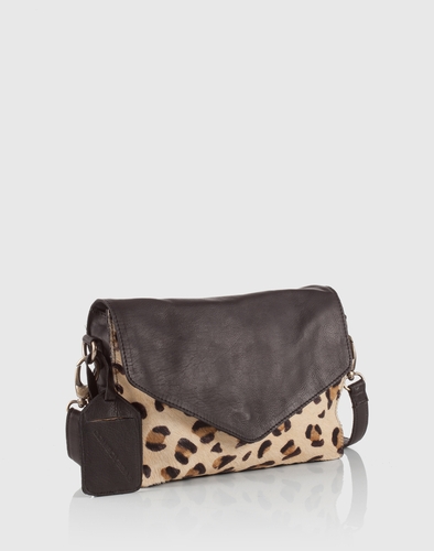 COWBOYSBELT Envelope Bag aus Leder Tanga Damen schwarz