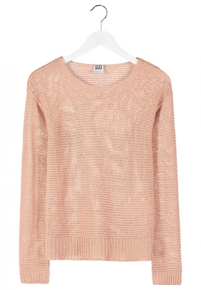 Vero Moda SEVILLA Strickpullover mahogany rose