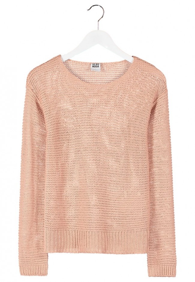 Vero Moda SEVILLA Strickpullover mahogany rose